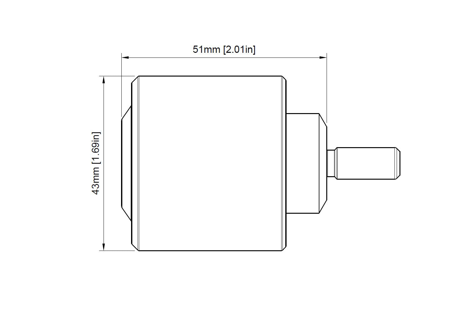 Dampened Barebow Weight